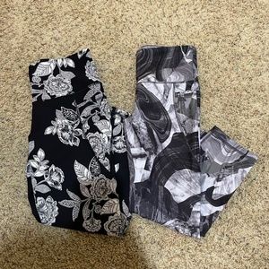 Old Navy Active Elevate High Rise Powersoft Crop Leggings Bundle